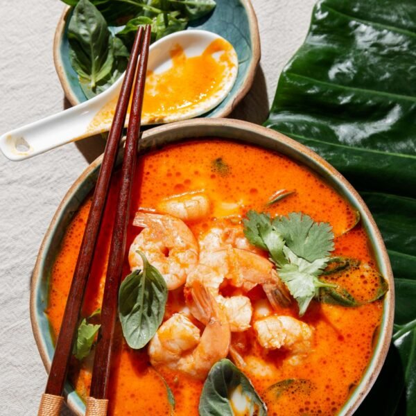 Laksa Lemak Prawn Soup