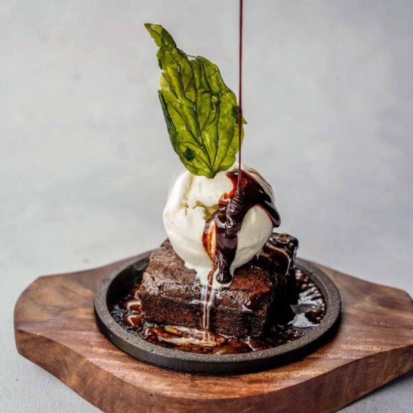 Brownie with Icecream Sizzler