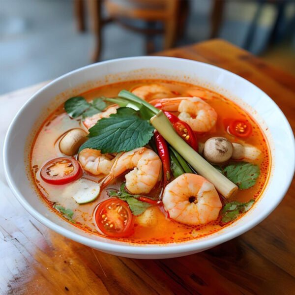 Tom Yum Prawn Soup