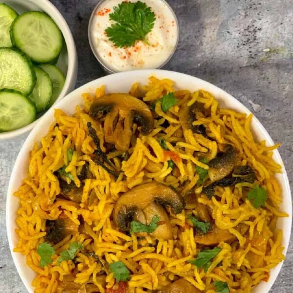 Mushroom Biryani