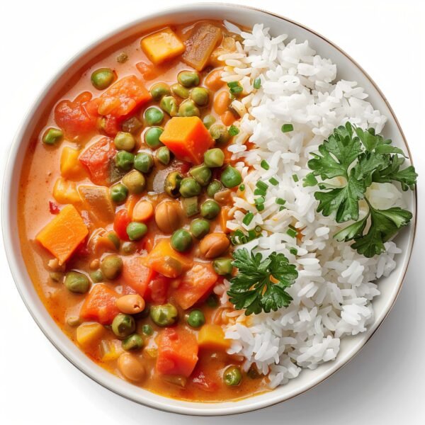 Veg Red Curry Combo